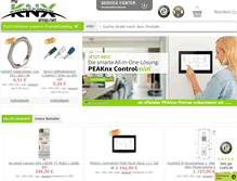 Tablet Screenshot of my-knx-shop.net